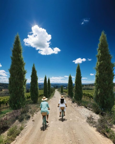 Cycling Through Cypress Road on a Sunny Day - QVVV Master Plan